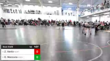 195 lbs Consi Of 4 - Zachary Vento, Northbridge vs Dominic Mazzuca, Minnechaug