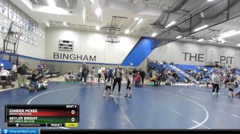 49-51 lbs Round 1 - Skyler Bright, Roy Wrestling Club vs Zander Mckee, Uintah Wrestling