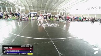 190 lbs Quarterfinal - Amie Hartman, ID vs Vivian Olivares-Gonzales, CA