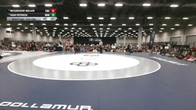 215 lbs 3rd Place Match - Ivan Petrich, Minnesota vs McGregor Miller, Team Idaho Wrestling Club