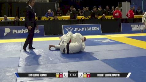 Robert George Marvin vs Luis Sergio Roman 2026 Pan Jiu Jitsu IBJJF Championship