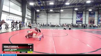 130 lbs Rd# 1 9:00am Friday - Noah Fitzgerald, Aggression Legionaries vs Johnny Snyder, Kentucky Jokers