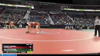 220 lbs Semifinal - Kelton Farmer, Evansville Reitz Memorial vs Tommy Morrill, Columbus East