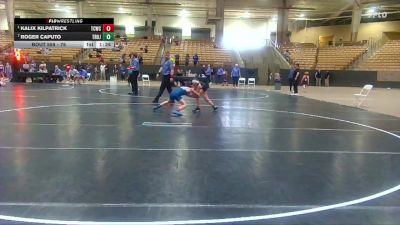 75 lbs 1st Place Match - Kalix Kilpatrick, Grindhouse vs Roger Caputo, Rabbit Wrestling Club