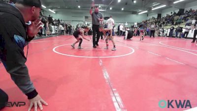 52 lbs Quarterfinal - Cannon Francis, Team Tulsa Wrestling Club vs Alex Korte, Wagoner Takedown Club