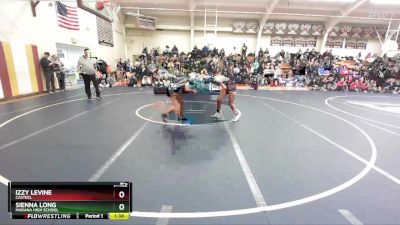 132 lbs Semifinal - Izzy LeVine, Casteel vs Sienna Long, Marana High School