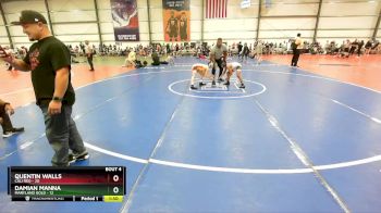 80 lbs Rd# 4- 2:00pm Friday Final Pool - Quentin Walls, Cali Red vs Damian Manna, Maryland GOLD