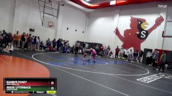 125 lbs Cons. Round 3 - Kambyr Posey, Red Cobra WA vs Reese Utterback, Unattached