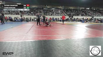105 lbs Round Of 16 - Cayden Crawford, Pawhuska Huskies JH vs Caden Bowling, Blackwell