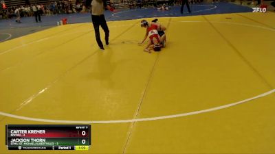 105 lbs Semis & 1st Wrestleback (8 Team) - Carter Kremer, Rocori vs Jackson Thorn, STMA (St. Michael/Albertville)