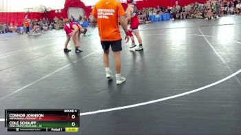 157 lbs Round 4 (6 Team) - Connor Johnson, Weyauwega-Fremont vs Cole Schauff, Iowa Grant/Highland