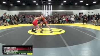 209 lbs Round 3 (8 Team) - Xander Horak, CP Wrestling Academy vs Rhodes Molenda, Team Missouri (MO)