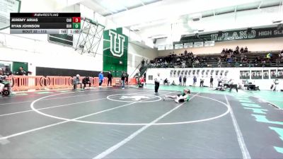 113 lbs Champ. Round 1 - Ryan Johnson, Burroughs vs Jeremy Arias, Cabrillo (Long Beach)
