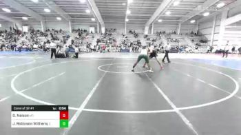 182 lbs Consi Of 32 #1 - Damon Nelson, MD vs Jâ€™Mere Robinson Witherspoon, CT