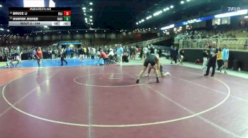 144 lbs Cons. Round 5 - Bruce Li, Mater Lakes Academy vs Hunter Jessee, Hagerty