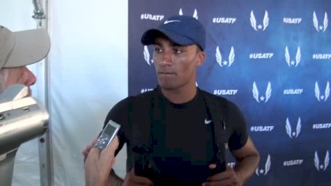 Ashton Eaton only LJ but watching Dec at USATF Championships