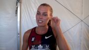 Colleen Quigley discusses Schumacher choice after advancing to steeple final