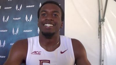 Kendal Williams onto 100 semi, talks about racing Trayvon Bromell