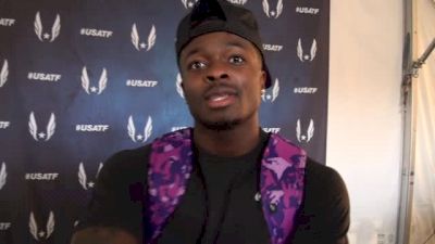 Marquise Goodwin long jumps after 3 years removed from the sport
