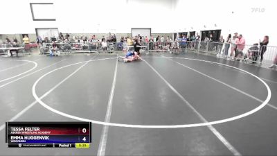 148 lbs Round 2 - Tessa Felter, Askren Wrestling Academy vs Emma Huggenvik, Wisconsin