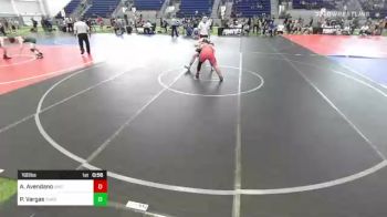 160 lbs Consi Of 8 #1 - Arthur Avendano, UNC vs Paul Vargas, Threshold WC