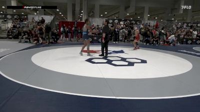 Senior Women Freestyle FS - 65 lbs Champ. Round 1 - Piper Lalli, California vs Desiree Jones, Menlo Wrestling Club