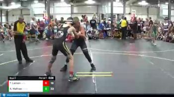 112 lbs Round 1 (6 Team) - Acen Mafnas, Pomona Elite vs Thayer Larson, American Gladiators-Blue