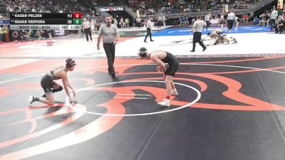 Champ. Round 1 - Isaias Ventura, Lincoln Northeast vs Kasen Pelzer, Papillion-LaVista