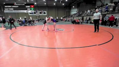 155 lbs Cons. Round 2 - Hayden Langley, Kearney vs Lilly Ford, Red Oak