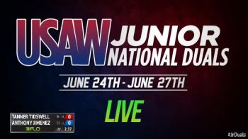 132 7th Place Match Anthony Jimenez (Texas 2) vs. Tanner Tidswell (Tennessee)