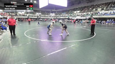 215 lbs Wyatt Wetzel, Weyauwega-Fremont vs Isaac Miller, Aquinas