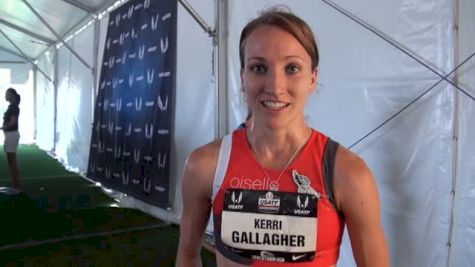 Kerri Gallagher looks smooth into 1500 final