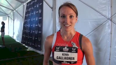 Kerri Gallagher looks smooth into 1500 final