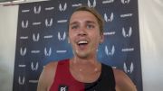 Andy Bayer joins teammates in steeplechase final