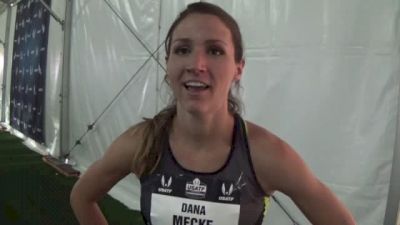 Dana Mecke advances the 800 final in her second ever USA meet