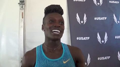 Dawn Harper's 7 hour hair in prep for 100H at USATF Championships