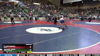 5A 132 lbs Semifinal - Ty Mccormick, Beebe vs Michael Davis, Mountain Home