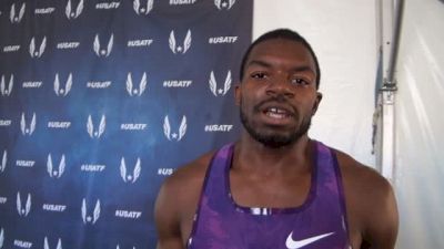 Jeshua Anderson feeling good going into 400H final at USATF Championships