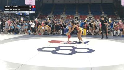140 lbs Cons. Rd Of 32 - Laura Almanza, New Mexico vs Anjelika Alarcon, Missouri