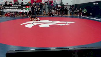 130 lbs Champ. Round 1 - Lexi Magnusson-Gossler, Tumwater (Girls) vs Reese Armstrong, Kalama (Girls)