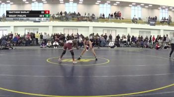 125 lbs Cons. Semi - Brady Phelps, Wisconsin-Whitewater vs Matthew Barlay, Chicago