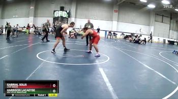 250 lbs Cons. Round 3 - Gabrial Solis, Lake Gibson vs Harrison LaCaeyse, Izzy Style Wrestling