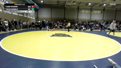 193 lbs Round Of 16 - Ladd Holman, Juab (UT) vs Noah Daniels, Sheldon