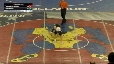 106 lbs 1st Place Match - Evan Cies, Malvern Prep vs Maximus Quarry, Notre Dame Green Pond