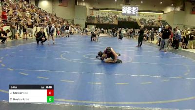 84 lbs Round Of 16 - Jacob Stewart, 706 Wrestling vs Chase Roebuck, The Storm Wrestling Center