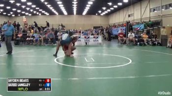 195 Round 1 Jared Langley (Kansas 1) vs. Jayden Bears (Missouri)