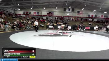 165 lbs Cons. Round 4 - Jace Fisher, Newman vs Christian Trimble, Emmanuel