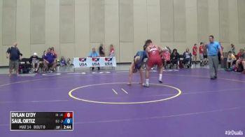 170 Round 2 Saul Ortiz (Kansas 2) vs. Dylan Lydy (Indiana)