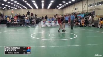 120 Round 1 Tanner Hitchcock (Kansas 1) vs. David Berryman (Missouri)