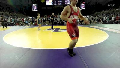 215 lbs Rnd Of 128 - Everett Mcclelland, IN vs Michael Calcagno, IL